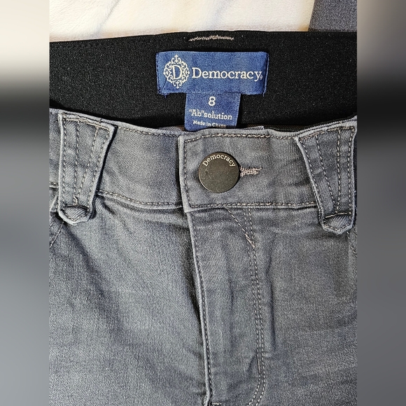 Democracy Absolution Gray Jeggings sz 8 - Picture 4 of 4